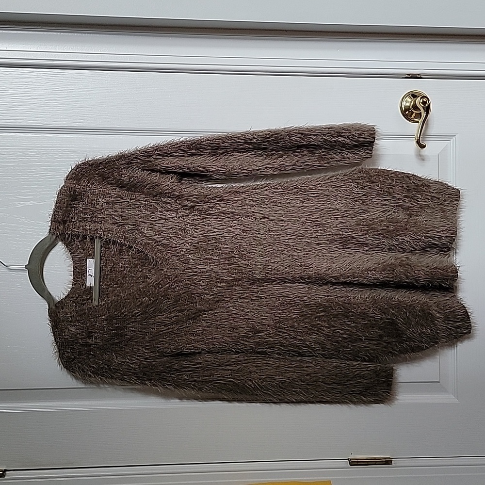 Jack by BB Dakota Soft Fuzzy Eyelash Tunic Sweater
